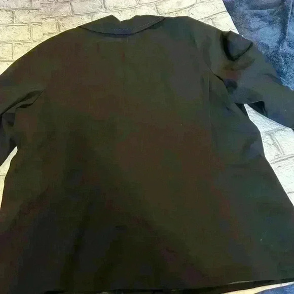 Women’s Pendleton Black Multi Pocket Wool Blend Jacket Coat Size 18 Tall - Picture 6 of 7